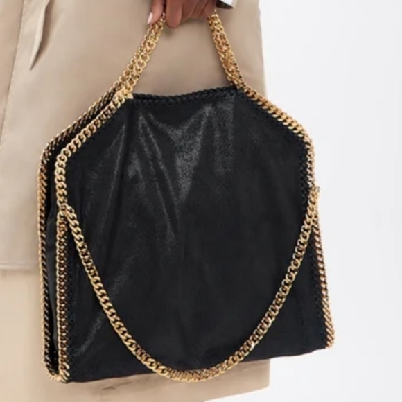 Stella McCartney Handbags - Falabella Stella McCartney fold-over tote bag Gold Chain